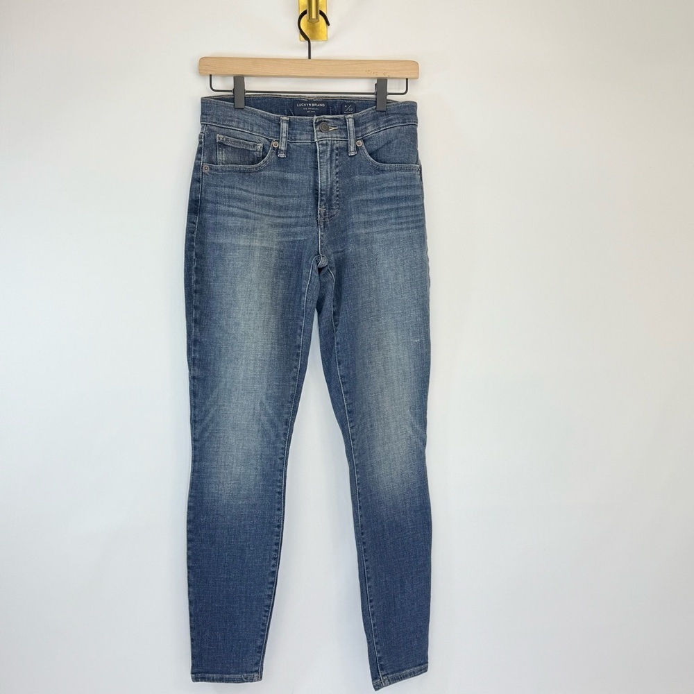 Women's Lucky Brand Los Angeles Ava Mid-Rise Skinny Jeans Size 4/27R